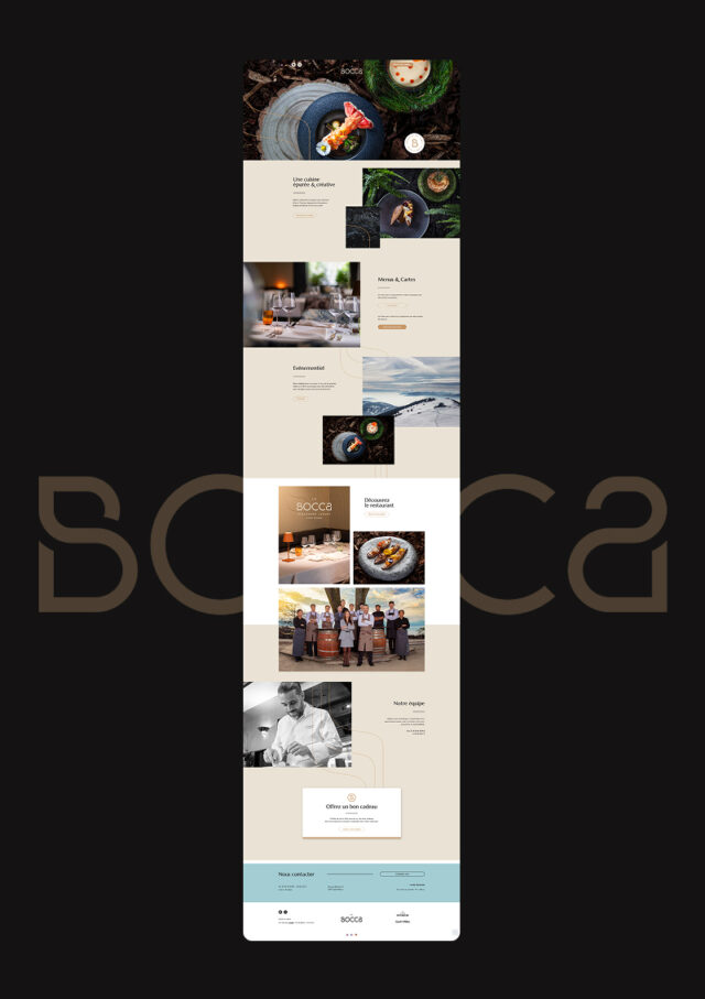 Le Bocca site internet