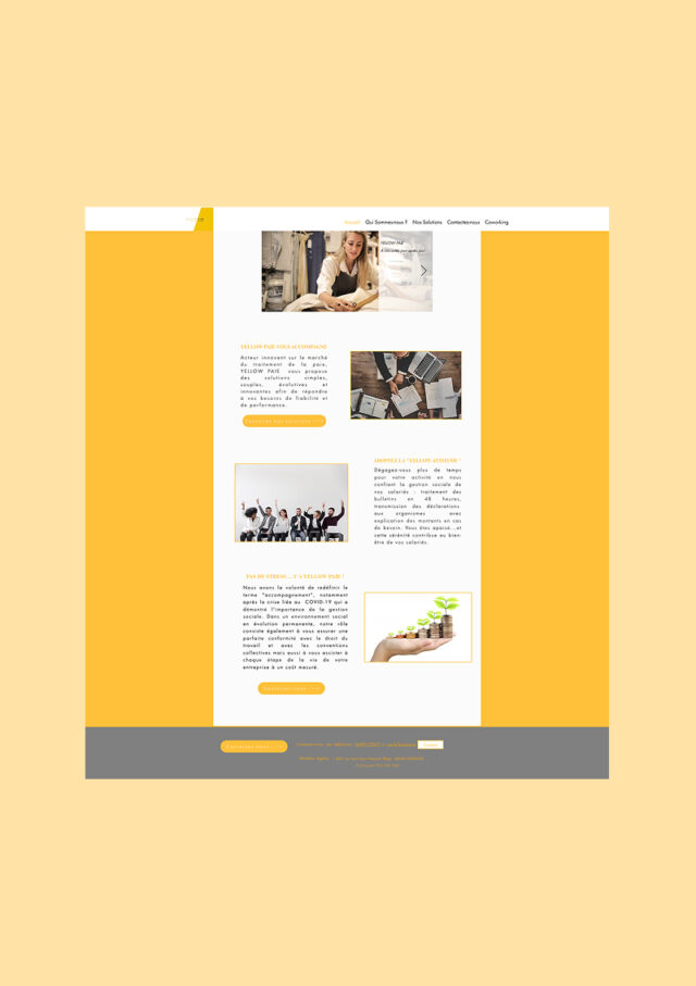 Yellow Paie site internet