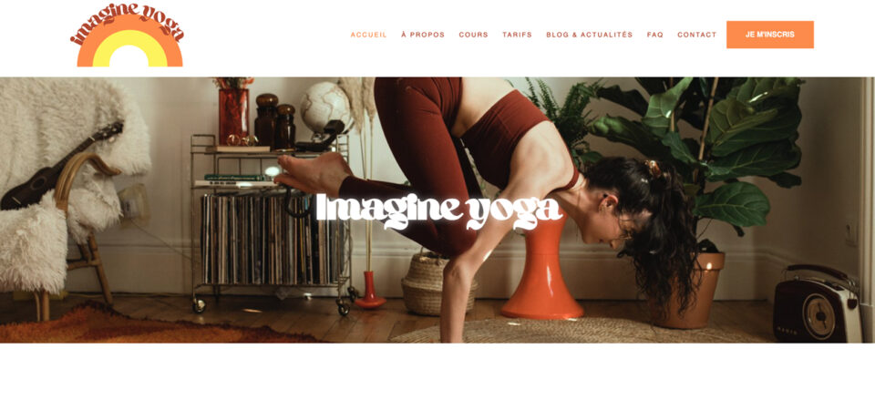 imagine Yoga site internet