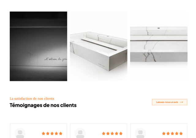 site internet artisan du grès