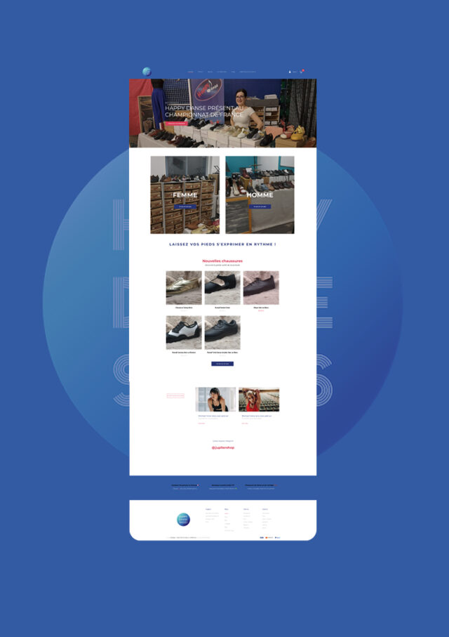 site internet happy danse shoes