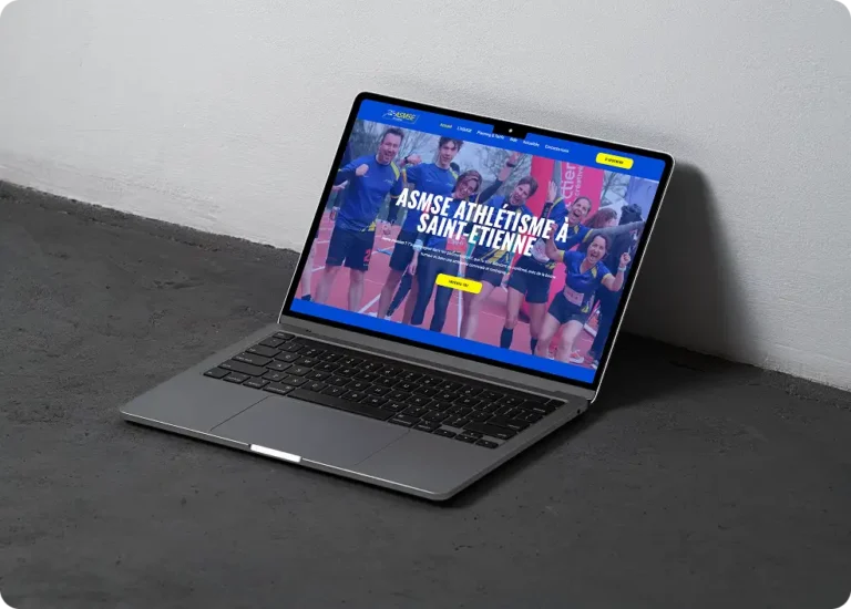 Mockup du site ASMSE
