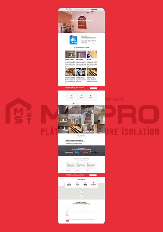 MS Pro site internet