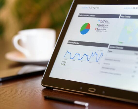 web analytics dashboard