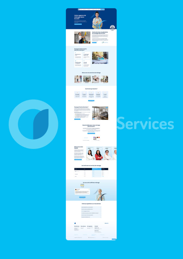centre services site