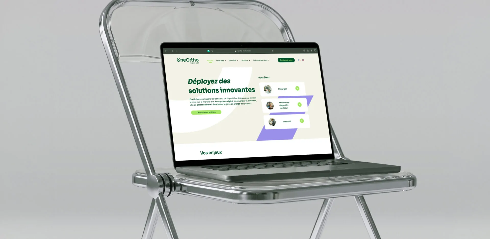 OneOrtho site internet
