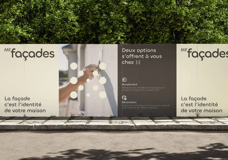 Mockup du site MF Façades